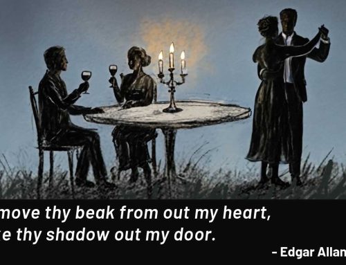 Beetlejuice Meets The Omen… Find the raven hiding somewhere on our Kickstarter page